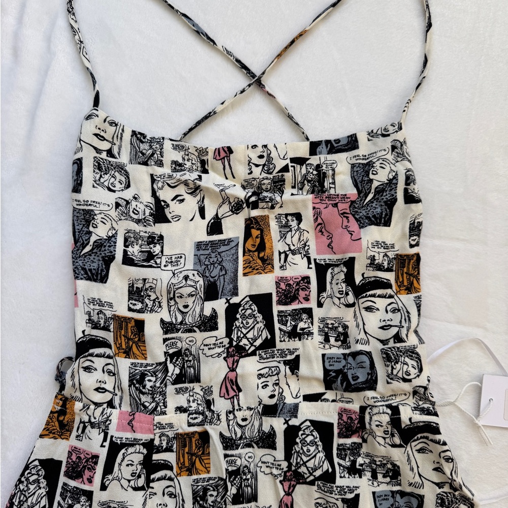🎀SOLDD🎀 NWT reformation cane comic dress - Picture 3 of 5